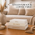 JC Classics Decorative Books for Home Decor, Faux Coffee Table Books - Image 3