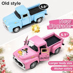 Pink Halloween Decor - White Ghost Truck Decorations - Image 4