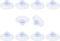 10 Pack Glass Table Suction Cups - 30mm Rubber Suckers by Qjaiune