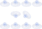 10 Pack Glass Table Suction Cups - 30mm Rubber Suckers by Qjaiune