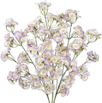 3 Pcs Artificial Wildflowers Purple Long Stem Faux Silk Flowers for Vase by Unknown