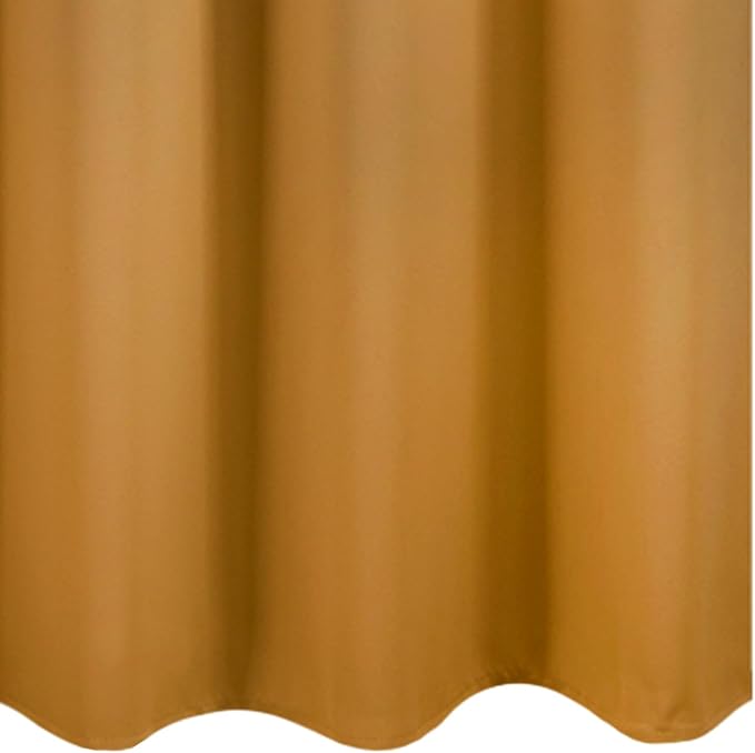 Mustard Yellow Thermal Blackout Curtains/38 x 84 Inch/Set of 2 Panels Room - Image 8