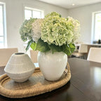 4PCS Green Hydrangea Artificial Flowers, Latex UV Resistant Fake Flowers - Image 5
