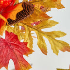 3 Pcs Artificial Fall Stems for Vases with Maple Leaves Fake Pumpkins Pinecones Berries, 26" Faux Fall Foliage Stems Branches for Home Harvest Farmhouse Thanksgiving Table Centerpieces - Image 4