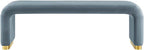 Modway EEI-6734-BRA-CAB Koda Performance Velvet Waterfall Long Bench, Brass - Image 5