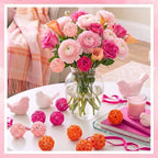 Yaomiao 15 Pieces Vase Filler Rattan Balls Decorative for Craft, Party, Wedding Table Decoration, Aromatherapy Accessories, 1.8 Inch (Pink, Rose Red, Orange) - Image 6
