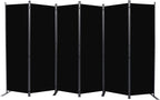 Room Divider 6FT Portable Room Dividers and Folding Privacy Screens, 6 Panel by HOMSCREENER