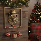 JJALIGHTS Exquisite Resin Animal Head Wall Sculpture (Gift Metal Frame) - Imitation Copper Vintage Decor for Living Room, Bedroom & Office | Decorative Wall Hanging Art (Lion) - Image 4