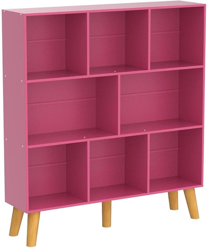 LEYAOYAO Bookshelf, 3 Tier Book Shelf - Image 4