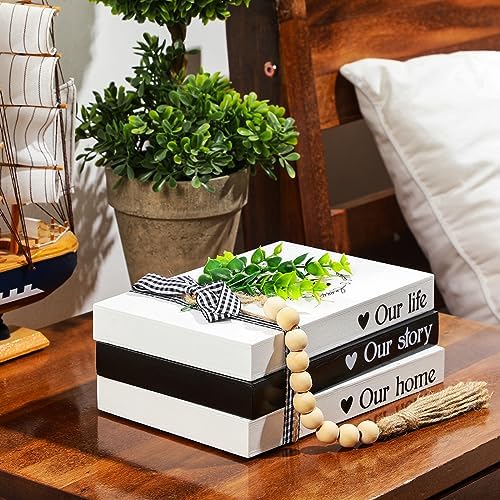 Capoda 3 Pcs Decorative Books for Home Decor, This is Us - Image 4