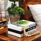 Capoda 3 Pcs Decorative Books for Home Decor, This is Us - Image 4