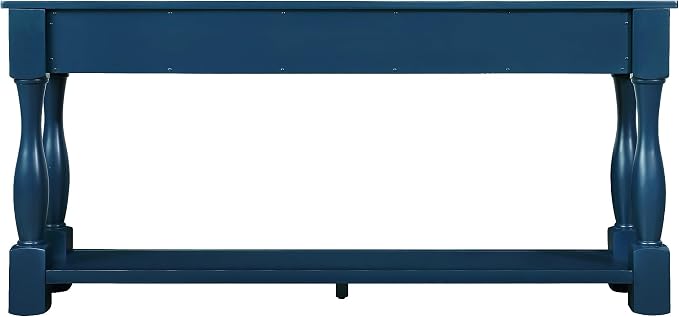 Knocbel Long Antique Entry Console Table - Image 5