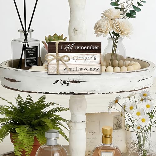 Decorative Books For Home Decor, Coffee Table Faux Wood Book Stack Decor, I Still Remember Modern Stacked Book Decor, Stacked Display Books For Shelf Mantel Nightstand Display, Three Pieces -C(10) - Image 4