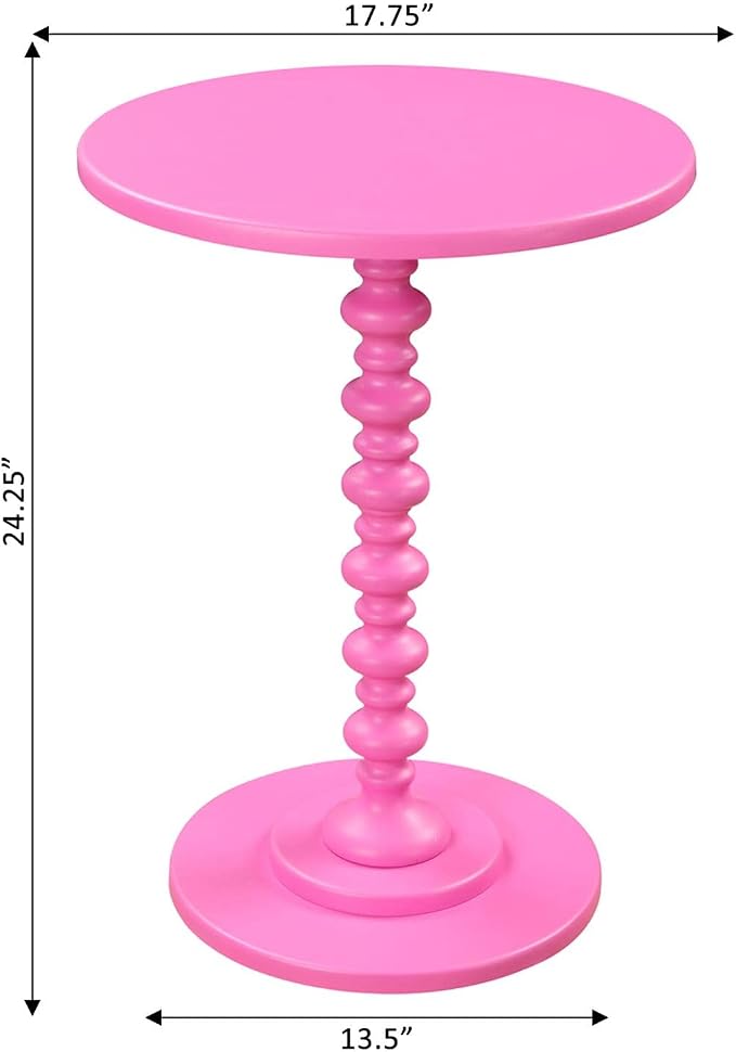 Convenience Concepts Palm Beach Spindle Table 17.75" - Image 6