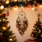 Urdeoms Black Dream Catchers for Boys Adult Dreamcatcher Home Wall Decor - Image 2