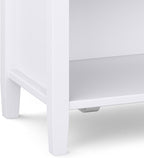 SIMPLIHOME Warm Shaker Bedside Table - Image 8
