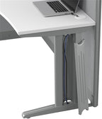 Bush Business Furniture Office in an Hour 65W L Shaped Cubicle Desk - Image 7