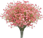 N&T NIETING 30Pcs Babys Breath Artificial Flowers Bulk Faux Flowers, Pink by NTNIETING