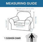 H.VERSAILTEX 2 Piece Stretch Stylish Furniture Cover/Protector Chair Covers - Image 2