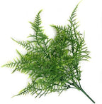 CATTREE Artificial Plants, Plastic Plants Bushes Fern Grass Shrubs Fake Leaves Wedding Home Garden Verandah Table Centerpieces Arrangements Christmas Party Decoration Planting Filler 4 Pcs - Image 4