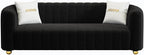 KEAI 83.46" Velvet Couch for Living Room Large Modern Sofa - Image 9