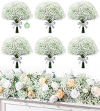 190 Pcs Babys Breath Artificial Flowers,Baby Breath Flowers Artificial Bulk by YOGJKI