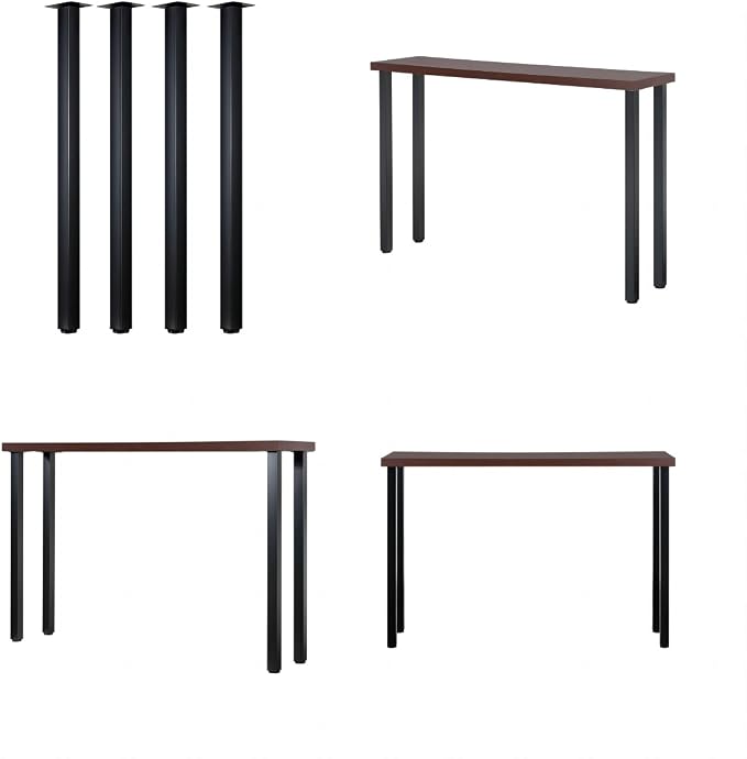 LCSDLHLSY Table Legs 40 inch, Adjustable Metal Legs, Home DIY Furniture Legs - Image 4