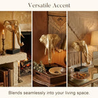 Gold Elephant Statue Home Decor Living Room Luxury Gift - Image 7