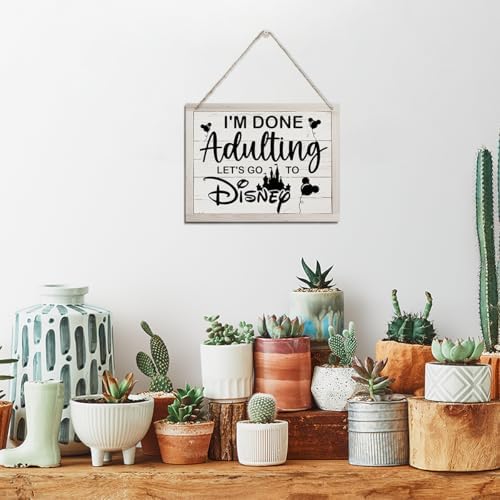 Inspirational Sign, Office Decor, Vintage Wood Sign, Rustic Hanging Wood Plaque Sign, Farmhouse Wooden Wall Sign, Farmhouse Home Wall Decor, Decorative Wall Plaque - Image 4