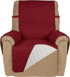PureFit Reversible Recliner Chair Covers Couch Covers by PureFit