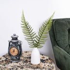 Artificial Fern Leaves Stems, Fake Ferns Leaf Plants Plastic Foliage Shrubs Bushes Plant Faux Greenery Stem for Home Garden Outdoor Indoor Wedding Bouquets DIY Décor Flowers Wreath Decoration 10 Pack - Image 6