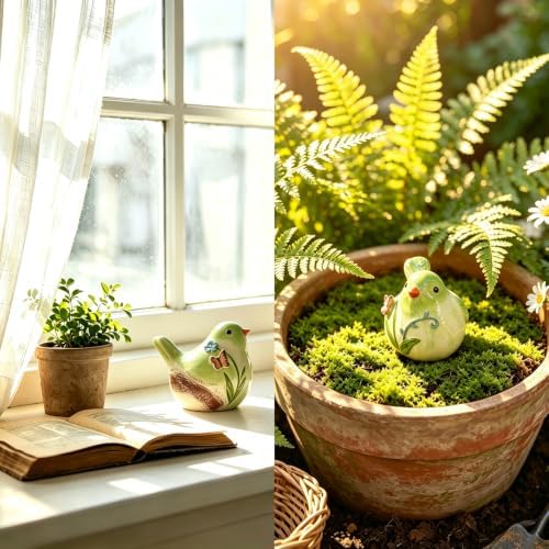 Bird Figurines for Shelf Decor, Resin Animal Figurines for Home - Image 2