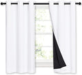 NICETOWN 100% Blackout Curtains 54 inches Long, Double-Deck Completely Blackout by NICETOWN