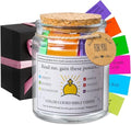 MWMXNNT Bible Verse Jar Christian Gifts for Women, Mom, Friend, Teen, Decorative Glass Inspirational Scripture Jar With 96 Bible Verse & 48-inch Ribbon Bow by Unknown