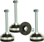 Heavy Duty Leveling Screw Leg, Leg Leveler 2.36" Dia Base, Adjustable Leveling by MUHOUZHINANG