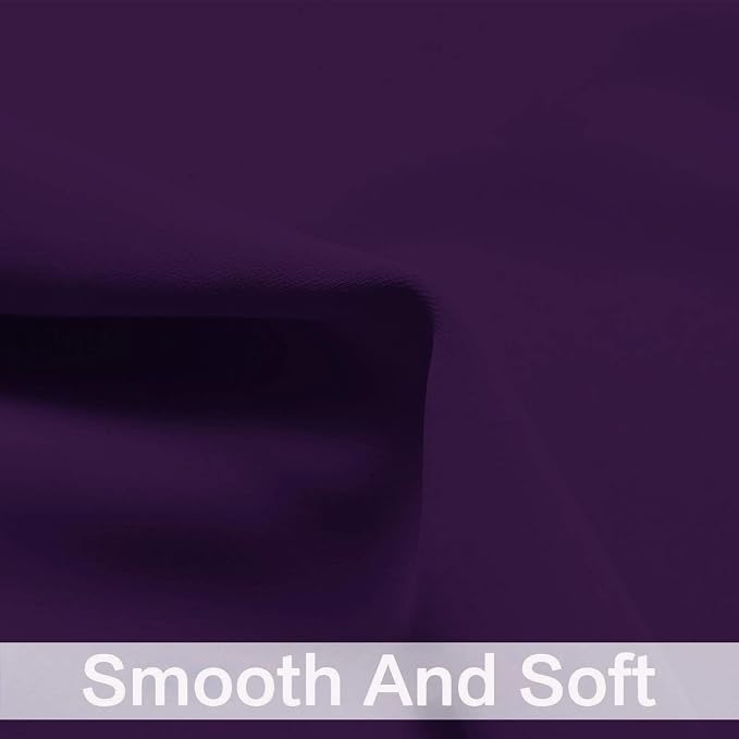 Yakamok Room Darkening Curtains 42x72 inch Length Purple-Living Room | 2 panels - Image 5