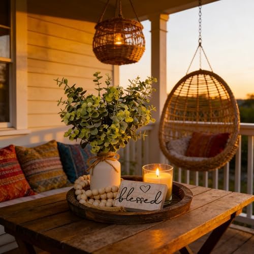 Rustic Modern Farmhouse Decor Set of 6 for Your Living Room Decor - Image 5