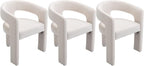 VESCASA Velvet Barrel Dining Chair by VESCASA