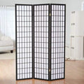 GTU Furniture Japanese Style 3 Panels Wood Shoji Room Divider Screen Oriental by GTUFurniture