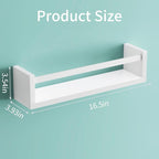 Fixwal Floating Book Shelves for Wall, 16.5 Inch Nursery Book Shelves for - Image 2