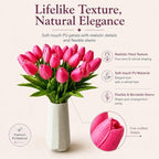 Mandy's 20pcs Artificial Pink Tulips - Image 2