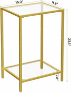 HOMSHO Side Tables Set of 2, End Tables - Image 3