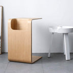 Nordic Solid Wood Sofa A Few Angle Mini Small Tea Table is Contracted While - Image 5