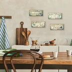 4 Pieces Sea Turtle Decor Ocean Beach Bathroom Decor With Bible Verses Wooden Christian Farmhouse Sign for Home Religious Prayer Wall Art for Living Room Office Bedroom(Turtle,10x4") - Image 6