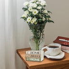 Mini Decorative Books For Home Decor, Small Wood Book Stack For Table Decor, Home Decor Book For Living Room Mantel, Farmhouse Stacked Books Decorative（L44） - Image 5
