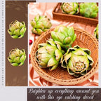 3 Pcs Large Faux Artichokes, Bowl Filler Decor for Home Kitchen - Image 4