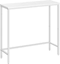 HOOBRO Narrow Console Table, 29.5" Small Entryway Table, Thin Sofa Table by HOOBRO