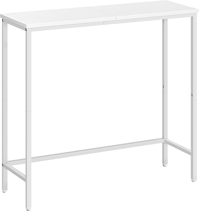 HOOBRO Narrow Console Table, 29.5" Small Entryway Table, Thin Sofa Table by HOOBRO
