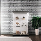 LFT HUIMEI2Y Glass Display Cabinet 3-Shelf - Image 6
