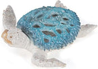 VVGIFTS Ocean White Sea Turtle Coral Reef Beach Coastal Home Shelf Decor - Image 2